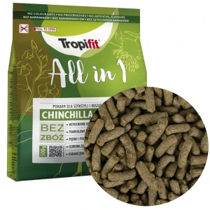 TROPIFIT ALL IN 1 CHINCHILLA & DEGU Pokarm dla Szynszyli i Koszatniczek 500g 50612