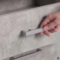 Szafka pod Akwarium Profilowane Owalne Solid 200x60x75cm Beton