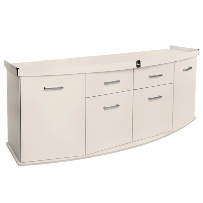 Szafka pod Akwarium Profilowane Owalne Solid 200x60x75cm Szampański