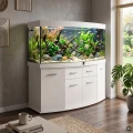Szafka pod Akwarium Profilowane Owalne Solid 200x60x75cm Szampański