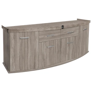 Szafka pod Akwarium Profilowane Owalne Solid 200x60x75cm Dąb Truflowy