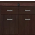 Szafka pod Akwarium Profilowane Owalne Solid 200x60x75cm Wenge