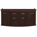 Szafka pod Akwarium Profilowane Owalne Solid 200x60x75cm Wenge