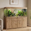 Szafka pod Akwarium Proste Solid 200x60x75cm Dąb Artisan