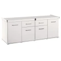 Szafka pod Akwarium Proste Solid 200x60x75cm Biała