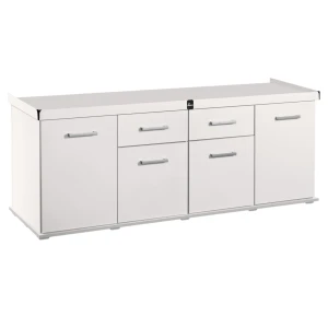 Szafka pod Akwarium Proste Solid 200x60x75cm Biała