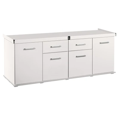 Szafka pod Akwarium Proste Solid 200x60x75cm Biała