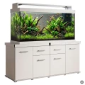 Szafka pod Akwarium Proste Solid 200x60x75cm Biała