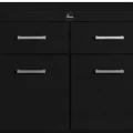 Szafka pod Akwarium Proste Solid 200x60x75cm Czarna