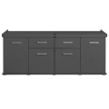 Szafka pod Akwarium Proste Solid 200x60x75cm Grafit
