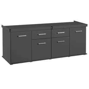 Szafka pod Akwarium Proste Solid 200x60x75cm Grafit