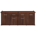 Szafka pod Akwarium Proste Solid 200x60x75cm Orzech