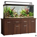 Szafka pod Akwarium Proste Solid 200x60x75cm Orzech