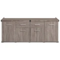 Szafka pod Akwarium Proste Solid 200x60x75cm Dąb Truflowy