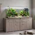 Szafka pod Akwarium Proste Solid 200x60x75cm Dąb Truflowy