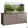 Szafka pod Akwarium Proste Solid 200x60x75cm Dąb Truflowy