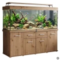 Szafka pod Akwarium Proste Solid 200x80x75cm Dąb Artisan
