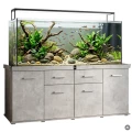 Szafka pod Akwarium Proste Solid 200x80x75cm Beton