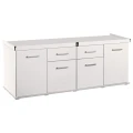 Szafka pod Akwarium Proste Solid 200x80x75cm Biała