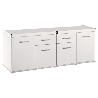 Szafka pod Akwarium Proste Solid 200x80x75cm Biała