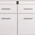 Szafka pod Akwarium Proste Solid 200x80x75cm Biała