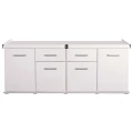 Szafka pod Akwarium Proste Solid 200x80x75cm Biała