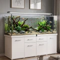Szafka pod Akwarium Proste Solid 200x80x75cm Biała