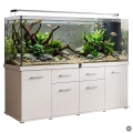 Szafka pod Akwarium Proste Solid 200x80x75cm Biała