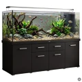 Szafka pod Akwarium Proste Solid 200x80x75cm Czarna