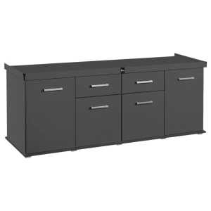 Szafka pod Akwarium Proste Solid 200x80x75cm Grafit