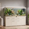 Szafka pod Akwarium Proste Solid 200x80x75cm Szampański