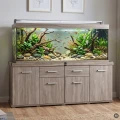 Szafka pod Akwarium Proste Solid 200x80x75cm Dąb Truflowy