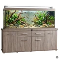 Szafka pod Akwarium Proste Solid 200x80x75cm Dąb Truflowy