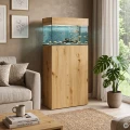 Szafka pod Akwarium Proste Aquatic 60x40x90cm Dąb Artisan