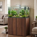 Szafka pod Akwarium Proste Aquatic 80x35x90cm Orzech