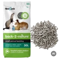 ŻWIREK PAPIEROWY BACK2NATURE 30L dla Królika Gryzoni Podłoże EKO Czysty