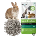 ŻWIREK PAPIEROWY BACK2NATURE 10L dla Królika Gryzoni Podłoże Ekologiczne