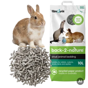 ŻWIREK PAPIEROWY BACK2NATURE 10L dla Królika Gryzoni Podłoże Ekologiczne