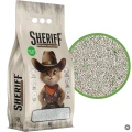 Żwirek Bentonitowy Dla Kota Sheriff Aloe Vera ZBYLAJĄCY Pakiet Zestaw 4x5L