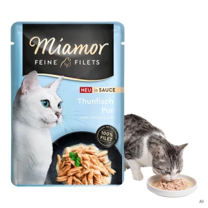 Miamor Karma Mokra Dla Kotów Dorosłych Feine Filets Sauce Tuńczyk w Sosie 100g