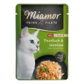 Miamor Karma Mokra Dla Kotów Dorosłych Feine Filets Sauce Tuńczyk z Warzywami w Sosie 100g