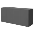 Szafka pod Akwarium Proste Aquatic 200x60x90cm Grafit
