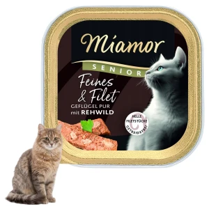 Miamor Karma Mokra Feine Filets Drób i Jeleń 100g