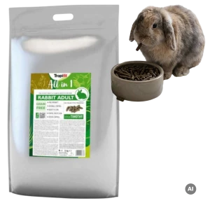 Karma Dla Królika Tropifit All in 1 Rabbit Adult 5kg Pokarm Królik Duży