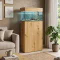 Szafka pod Akwarium Proste Aquatic 60x40x90cm Dąb Artisan