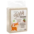 Jerry CASSAVA Maniok Ekologiczny Zbrylający Żwirek Żwir dla Kota Wydajny NATURALNY Zestaw 6x2,5kg