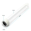 Tubus Szklany Kwarcowy Do Lampy Filtra SunSun CPF-5000 i CPF-10000 11W