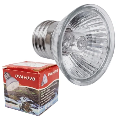 JENECA Żarówka Halogenowa UVA+UVB 25W TERRARIUM