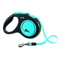 Smycz Automatyczna Flexi New Neon Niebieska DLA PSA Taśmowa 5m M MOCNA Dla Psa Do 25kg