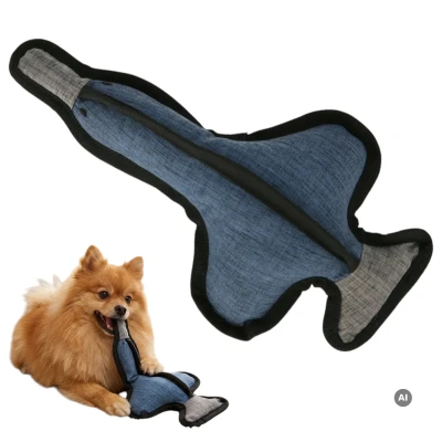 Kerbl Marie Pingwin Granatowa Zabawka Dla Psa Pluszak Gryzak MOCNA 28cm